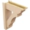 Ekena Millwork 6-in W x 16-in D x 20-in H Balboa Trad Rough Cedar Woodgrain TimberThane Outlooker, Primed Tan OUTUR060X16X20BOA04RCPR - alternate 5